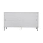Accent Cabinet 4 Door Wooden Cabinet Sideboard Buffet Server Cabinet - N/A