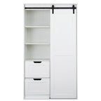 71-inch closets,large closets laundry cabinets,Plastic suction process,farm slide barndoors,save open space,brand hardware
