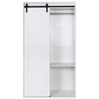 71-inch closets,large closets laundry cabinets,Plastic suction process,farm slide barndoors,save open space,brand hardware