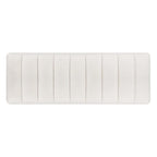 Metal Base Upholstered Bench Footstool for Entryway Living Room