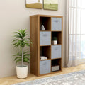 8-Cube Organizer Storage with Opened Back Shelves,2 X 4 Cube Bookcase Book Shleves for Home,Office (White)