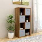 8-Cube Organizer Storage with Opened Back Shelves,2 X 4 Cube Bookcase Book Shleves for Home,Office (White)