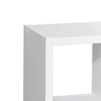 8-Cube Organizer Storage with Opened Back Shelves,2 X 4 Cube Bookcase Book Shleves for Home,Office (White)