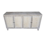 Accent Cabinet 4 Door Wooden Cabinet Sideboard Buffet Server Cabinet Storage Cabinet, for Living Room, Entryway
