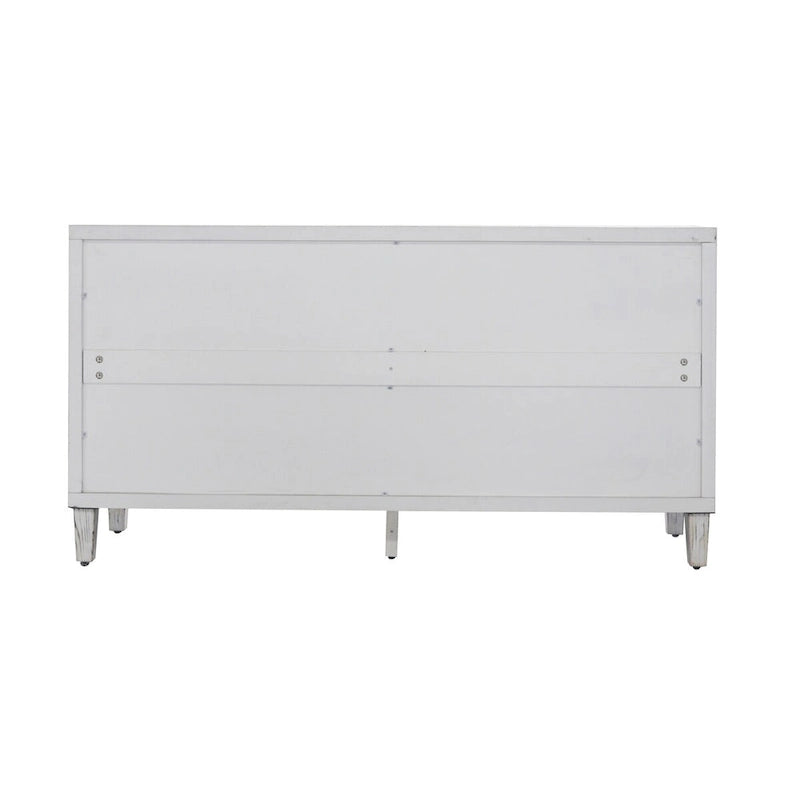 Accent Cabinet 4 Door Wooden Cabinet Sideboard Buffet Server Cabinet Storage Cabinet, for Living Room, Entryway