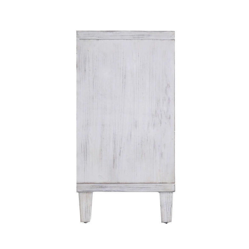 Accent Cabinet 4 Door Wooden Cabinet Sideboard Buffet Server Cabinet Storage Cabinet, for Living Room, Entryway