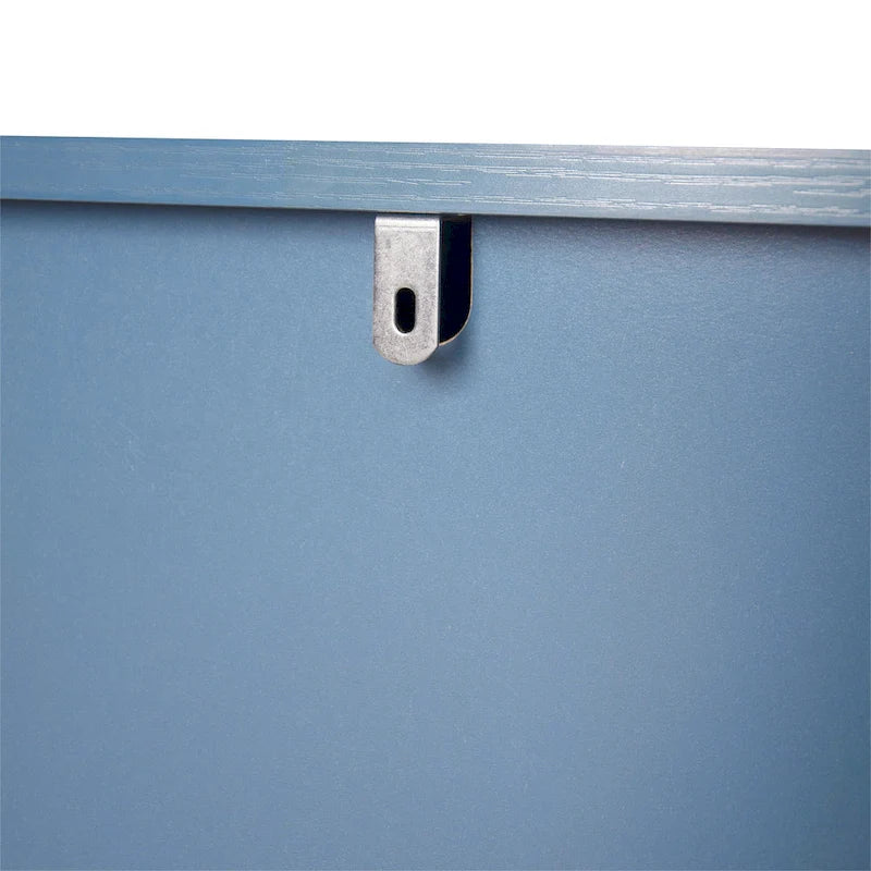 3 Drawers Storage Cabinet with Wood Legs