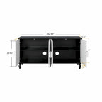 Vintage Large Cabinet with Faceted Carved and Spliced Doors