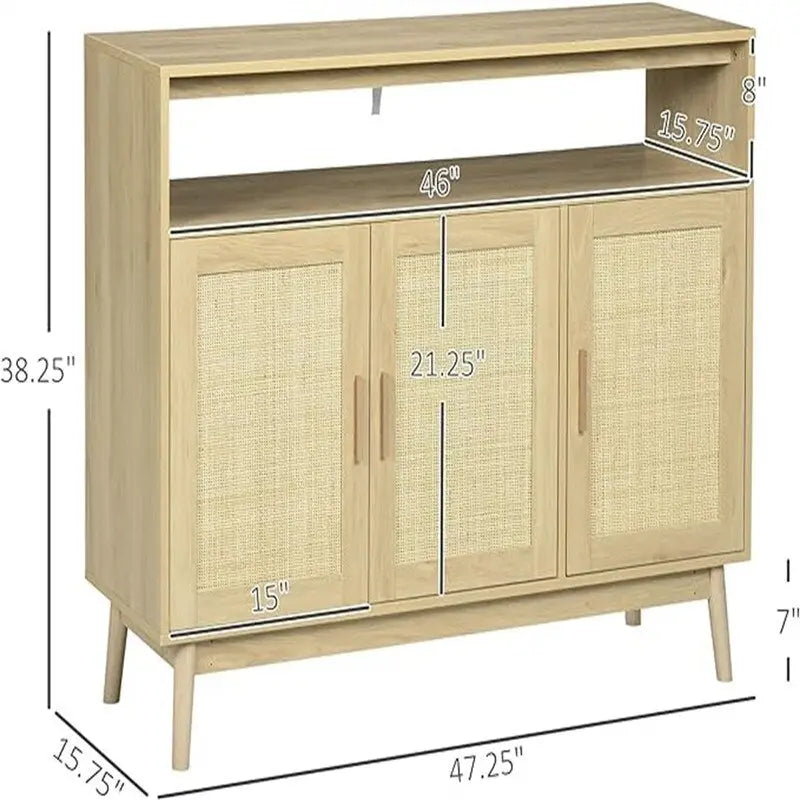 Buffet Cabinet - 15.75D x 47.25W x 38.25H