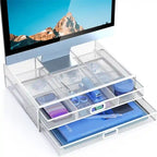 2 Tier Monitor Stand - 15.75D x 12W x 4.61H