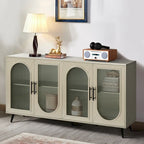 Storage Cabinets with Adjustable Shelves for 65 Inch