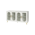 Storage Cabinets with Adjustable Shelves for 65 Inch