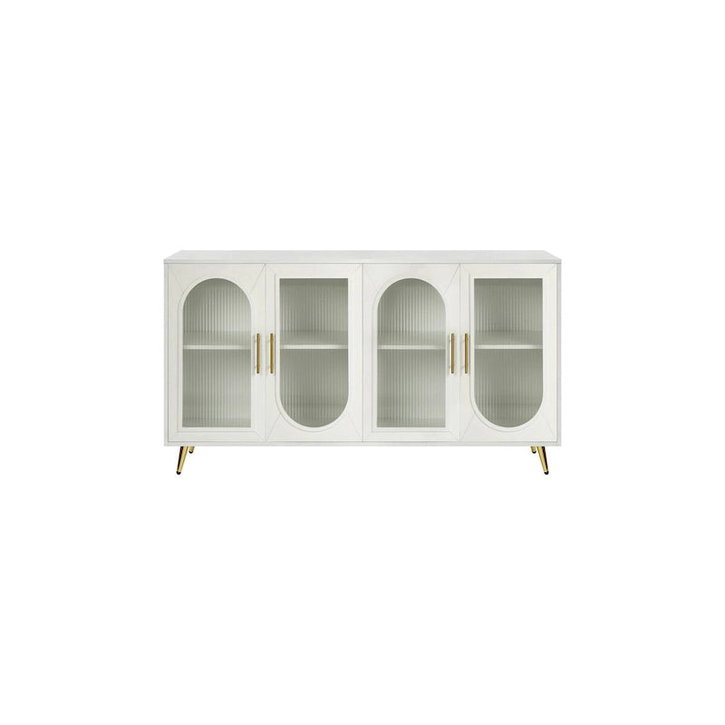 Storage Cabinets with Adjustable Shelves for 65 Inch