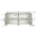 Storage Cabinets with Adjustable Shelves for 65 Inch