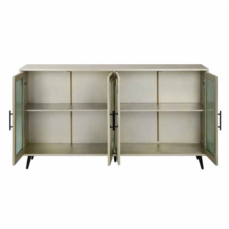 Storage Cabinets with Adjustable Shelves for 65 Inch