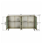 Storage Cabinets with Adjustable Shelves for 65 Inch