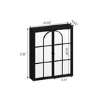 Two Door Wall Cabinet with Mirror