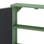 Two Door Wall Cabinet with Mirror