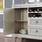 Glam Silver 8-bottle Multi Storage Server by