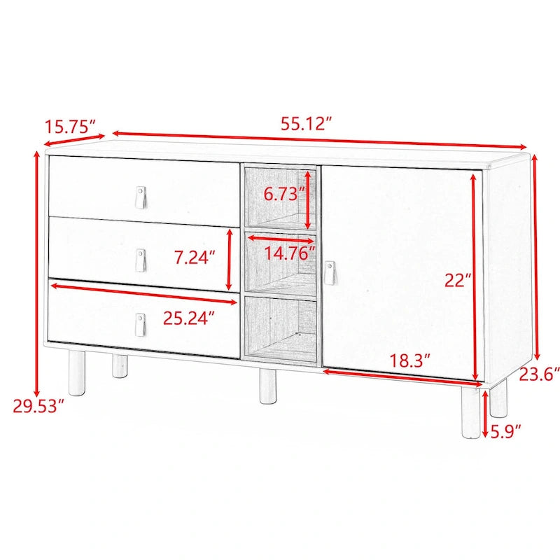 MM Storage cabinet with doors