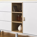 Storage cabinet with doors