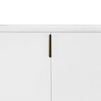 Classic Wooden Sideboard with Solid Rubberwood Legs