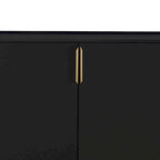 Classic Wooden Sideboard with Solid Rubberwood Legs