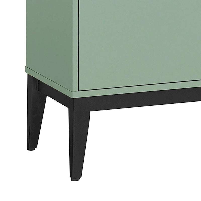 Classic Wooden Sideboard with Solid Rubberwood Legs