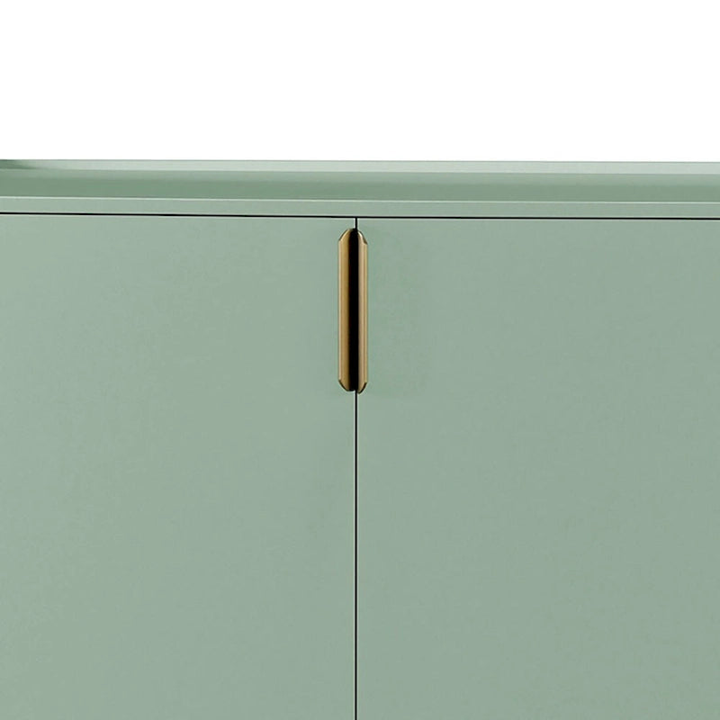 Classic Wooden Sideboard with Solid Rubberwood Legs