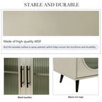 Stroage Sideboard With Glass Door