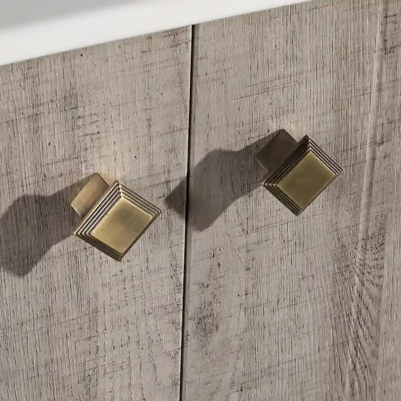 16.5 Square Wall-Mount Bathroom Sink Brown