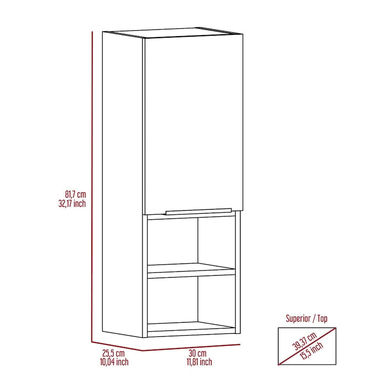 Medicine Cabinet,Bathroom, Smokey Oak Finish,High quality and durable