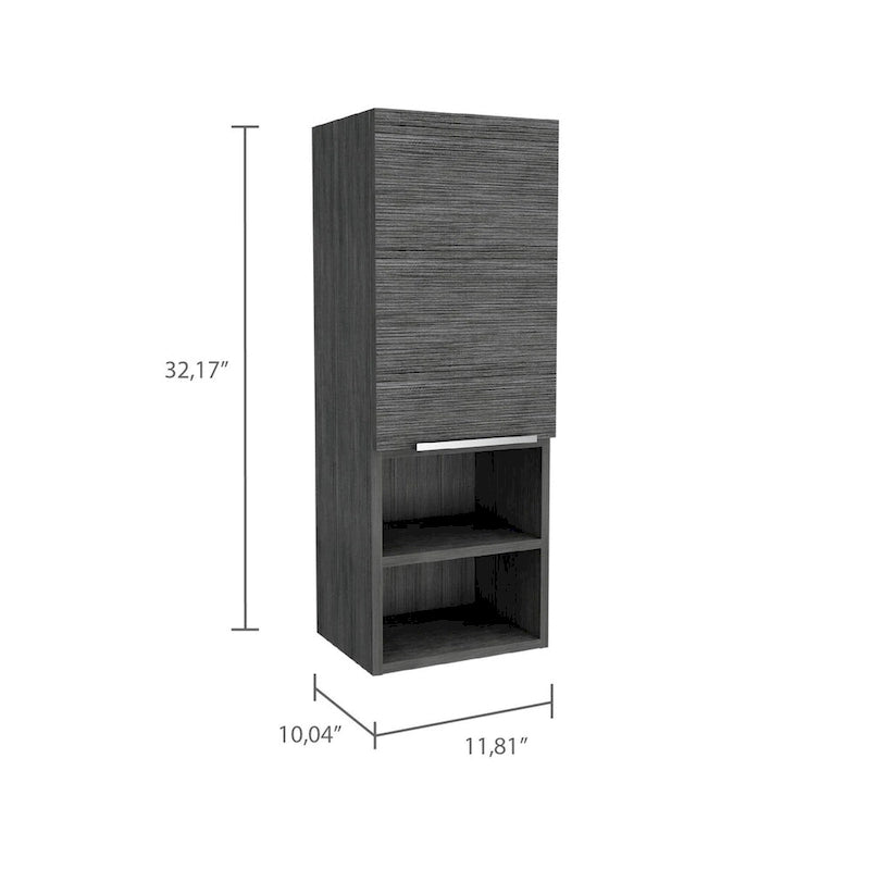 Medicine Cabinet,Bathroom, Smokey Oak Finish,High quality and durable