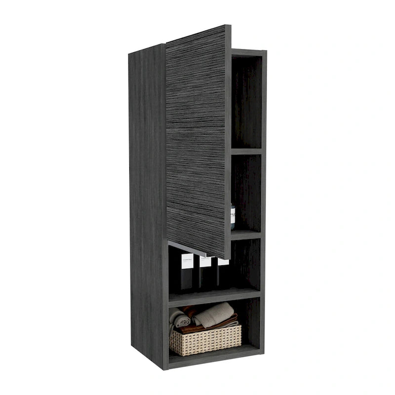 Medicine Cabinet,Bathroom, Smokey Oak Finish,High quality and durable