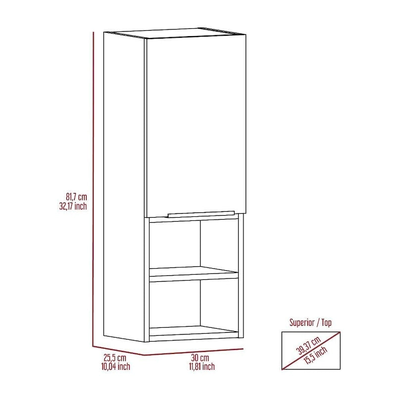 Medicine Cabinet,Bathroom, Smokey Oak Finish,High quality and durable