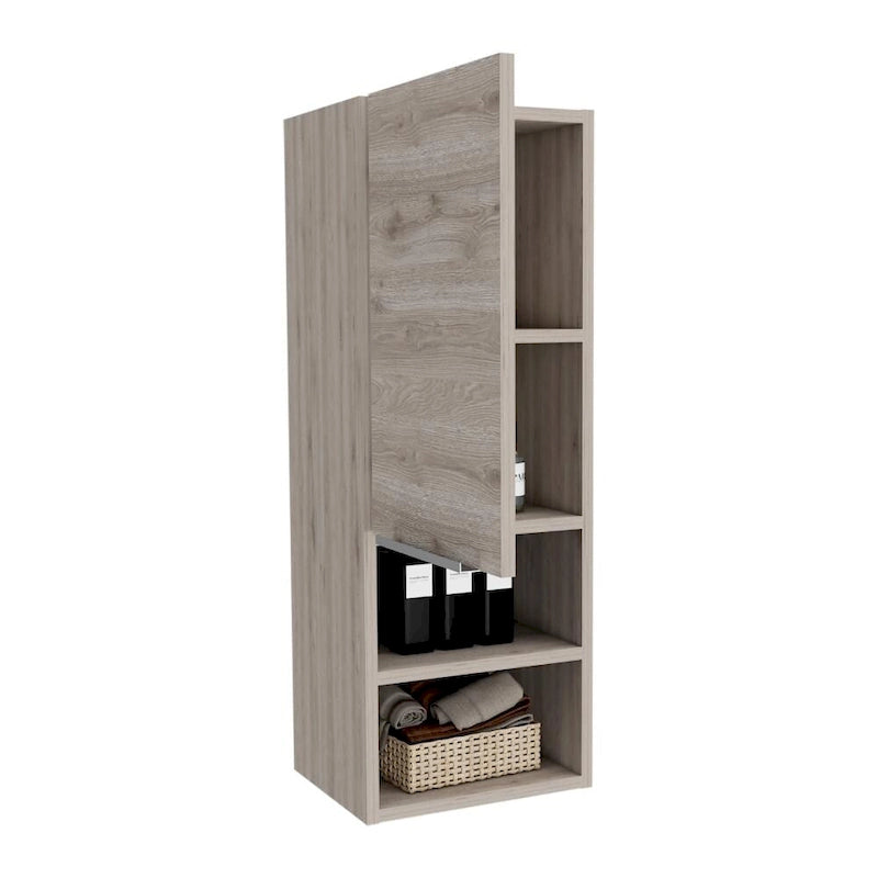 Medicine Cabinet,Bathroom, Smokey Oak Finish,High quality and durable