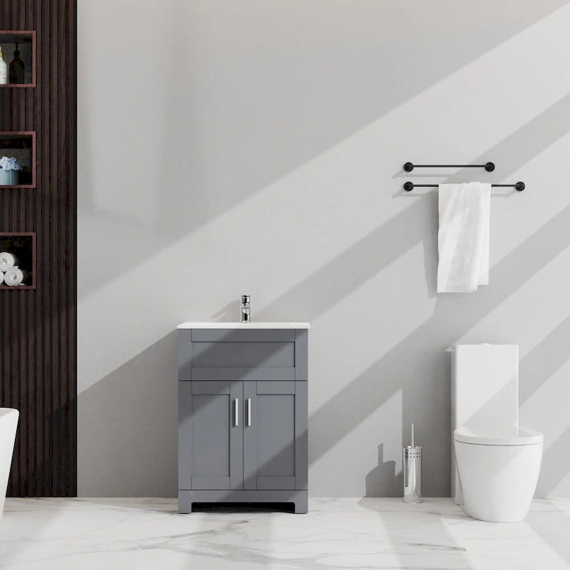 Bathroom Sink Vanity with two doors