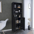 Home 2-Door Bookcase, Storage Unit 2 Doors